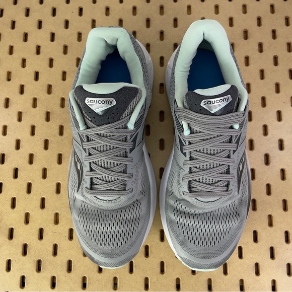 Saucony Omni 19 Women's Running Shoe Alloy/ Sky S10570-30 in Size 10.5 US - Picture 9 of 12